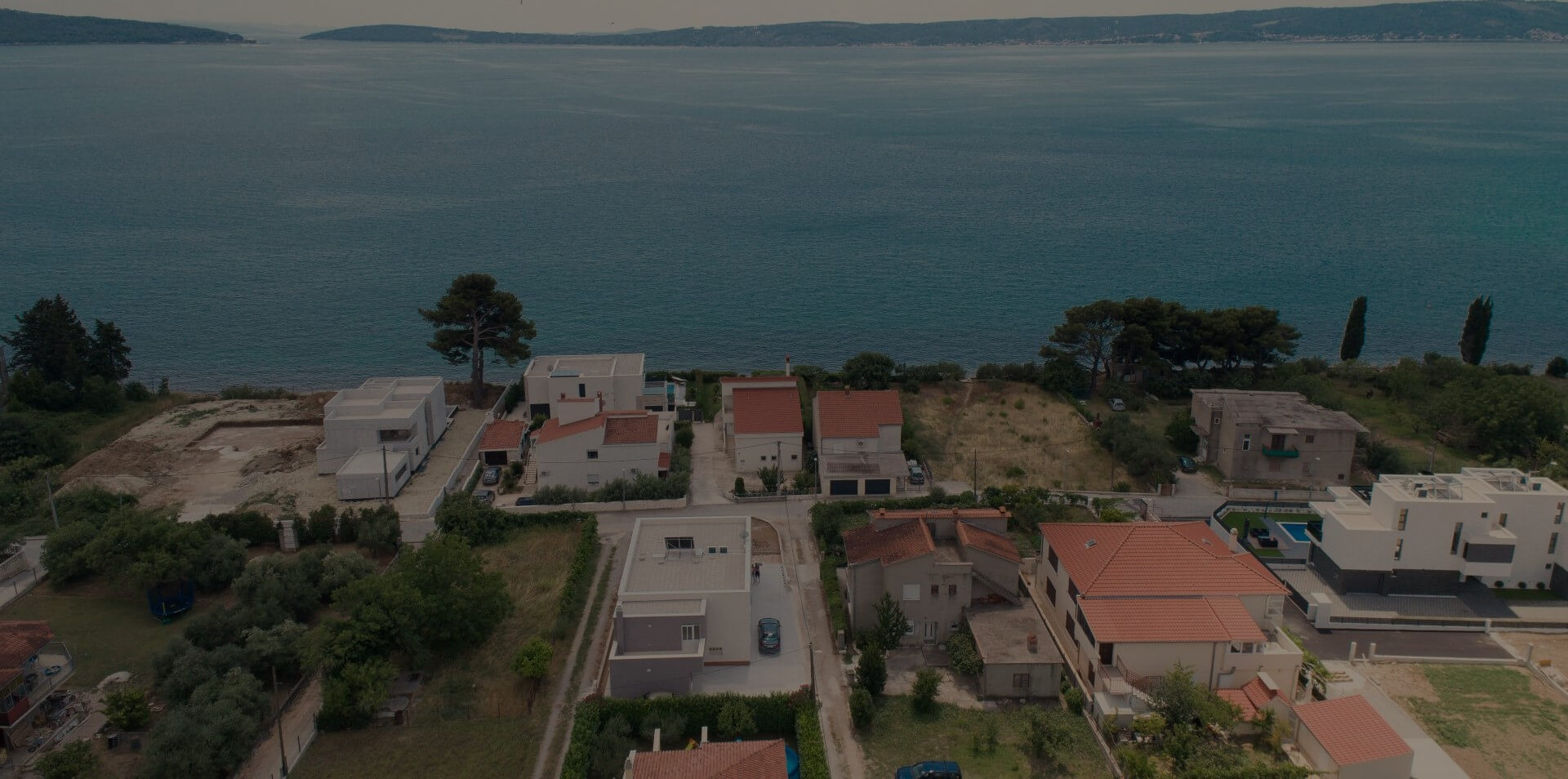 Sea is just 20 meters away from us